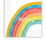 Χαρτοπετσέτες 2ply 33x33cm Rainbow (20τμχ)