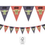 Χάρτινη γιρλάντα τρίγωνη The Mandalorian