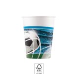 Χάρτινα ποτήρια 200ml Soccer (8 τμχ)