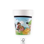 Χάρτινα ποτήρια 200ml Pirates (8 τμχ)
