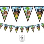 Χάρτινη γιρλάντα τρίγωνη Pirates