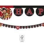 Χάρτινη γιρλάντα γραμμάτων Happy Birthday Pirates