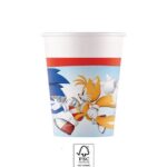Χάρτινα ποτήρια 200ml Sonic (8τμχ)