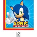 Χαρτοπετσέτες 2ply 33x33cm Sonic (20τμχ)