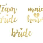 Προσωρινά Χρυσά Τατουάζ για Bachelorette party (13 τεμ)