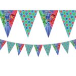 Χάρτινη Γιρλάντα Τρίγωνη Pj Masks