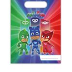 Πλαστικές τσάντες δώρων Pj Masks (6τμχ)
