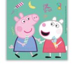 Χαρτοπετσέτες 2ply 33x33cm Pepa Pig Messy Play (20τμχ)