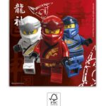 Χαρτοπετσέτες 2ply 33x33cm Lego Ninjago  (20τμχ)