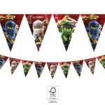 Χάρτινη Γιρλάντα Τριγώνη Lego Ninjago
