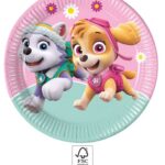Χάρτινα πιάτα 23cm Paw Patrol - Skye & Everest (8τμχ)