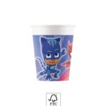 Χάρτινα ποτήρια 200ml Pj Masks (8τμχ)