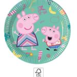 Χάρτινα πιάτα 20cm Pepa Pig Messy Play (8τμχ)