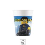 Χάρτινα ποτήρια 200ml Lego City  (8τμχ)
