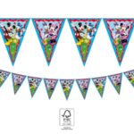 Χάρτινη Γιρλάντα Τρίγωνη Mickey Rock the House