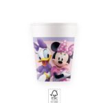 Χάρτινα ποτήρια 200ml Minnie Junior (8τμχ)