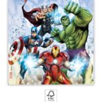 Χαρτοπετσέτες 2ply 33x33cm Avengers (20τμχ)