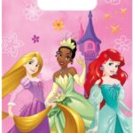 Πλαστικές τσάντες δώρων Princess (6τμχ)