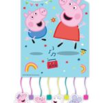 Χάρτινα καπέλα πάρτυ Pepa Pig Messy Play (6τμχ)