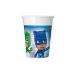 Πλαστικά ποτήρια 200ml Pj Masks (8τμχ)
