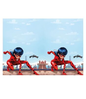 Τραπεζομάντηλο πλαστικό Miraculous Ladybug 120x180cm (1τμχ)