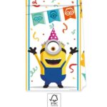 Χάρτινες τσάντες δώρων Minions (4τμχ)