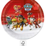 Χάρτινα πιάτα 23cm Paw Patrol - Ready For Action (8τμχ) 093435