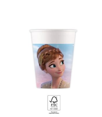 Χάρτινα ποτήρια 200ml Frozen II Wind Spirit (8τμχ)