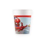 Χάρτινα ποτήρια 200ml Spiderman (8τμχ)