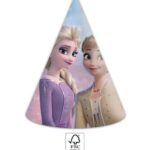 Χάρτινα καπέλα πάρτυ Frozen II Wind Spirit (6τμχ)