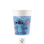 Χάρτινα ποτήρια 200ml Stitch (8τμχ)
