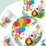 Σετ πάρτυ Ζωάκια της ζούγλας (67τμχ)