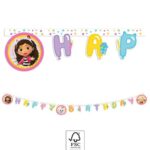 Γιρλάντα Happy Birthday Gabby's Dollhouse 2m