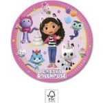 Χάρτινα πιάτα Gabby's Dollhouse 20cm (8τμχ)