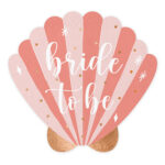 Χαρτοπετσέτες Κοχύλι 2ply 13x13 "Bride to Be" (20τμχ)