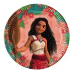Χάρτινα πιάτα 23cm Μοάνα (8τμχ)