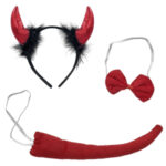 Αποκριάτικα Αξεσουάρ Διαβολάκι (3τεμ)