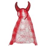 Στέκα Devil με Κέρατα & Πέπλο