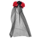 Στέκα day of Dead με Λουλούδια και Πέπλο