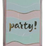 Προσκλήσεις πάρτυ με φακέλους Παστέλ (6τμχ)