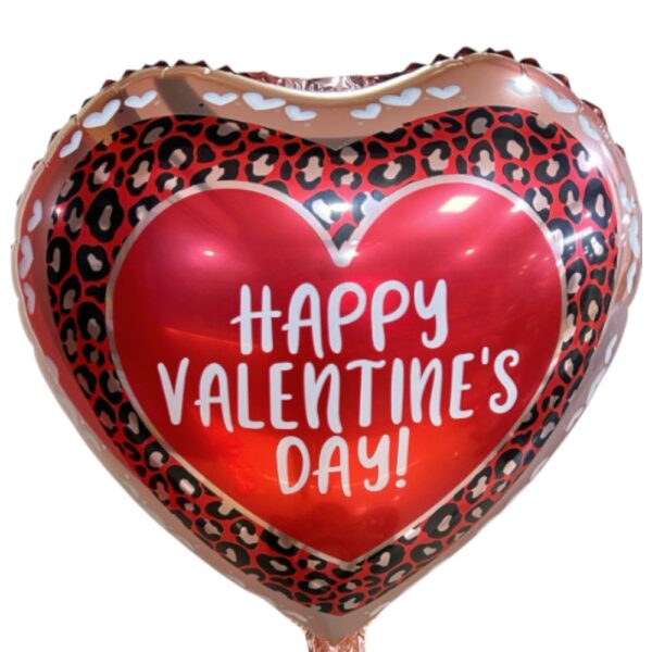 Μπαλόνι Καρδιά Valentine’s Day – Animal Print