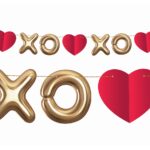 Διασκομηστική Γιρλάντα XOXO 200cm