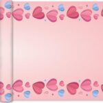 Runner τραπεζιού Love is in the air 200cm