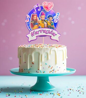 Topper Τούρτας K-Pop Demon Hunters 30 εκ.