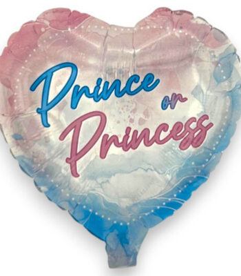 Μπαλόνι Καρδιά – Prince or Princess