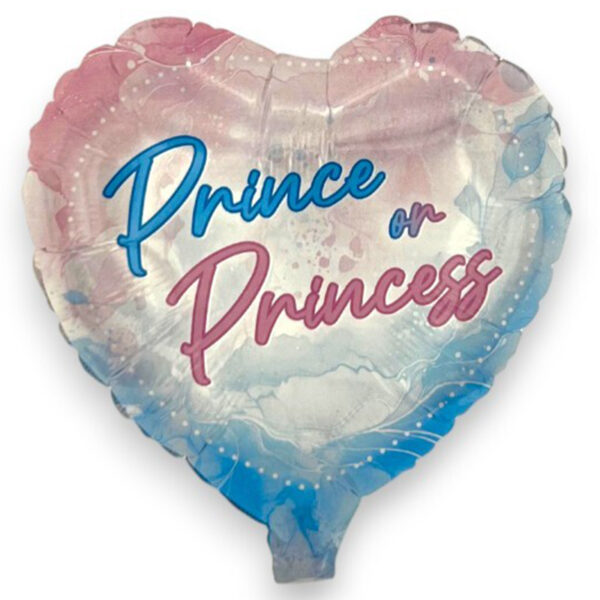 Μπαλόνι Καρδιά – Prince or Princess