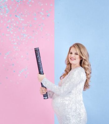 Κανονάκι με κομφετί για Gender Reveal 60cm