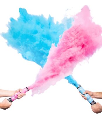 Κανονάκι με σκόνη για Gender Reveal με εφέ καπνού