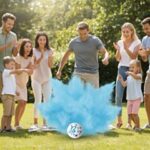 Λευκή Μπάλα Gender Reveal Boy or Girl με Πούδρα