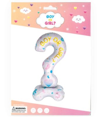 Τεράστιο Standing Μπαλόνι Boy or Girl (120cm)